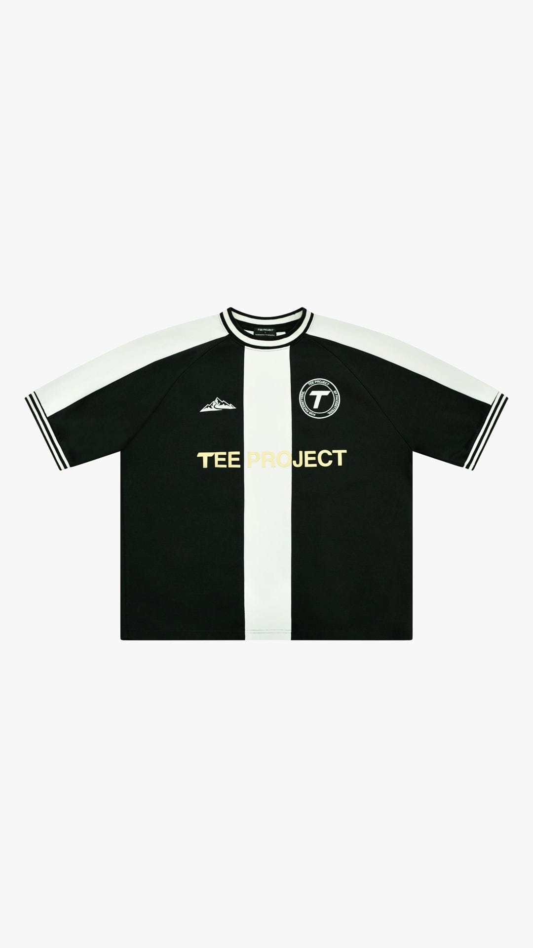 'TURKEY' black and white cotton jersey
