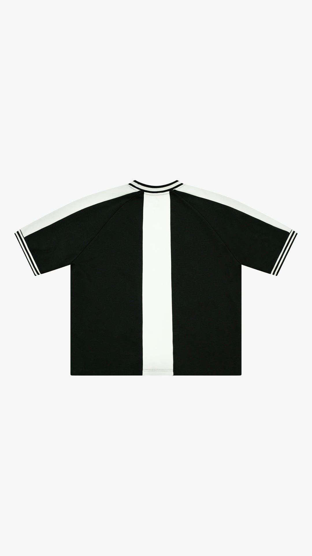 'TURKEY' black and white cotton jersey