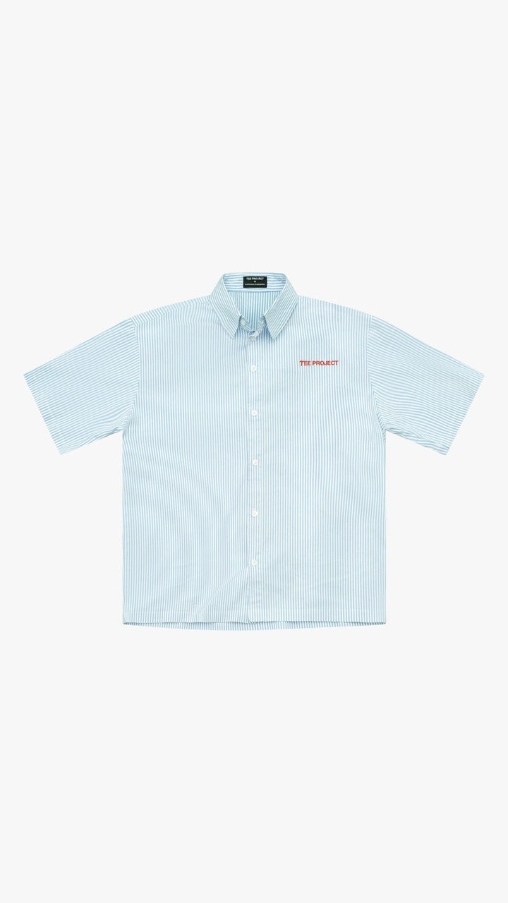 'TURKEY' striped blue shirt