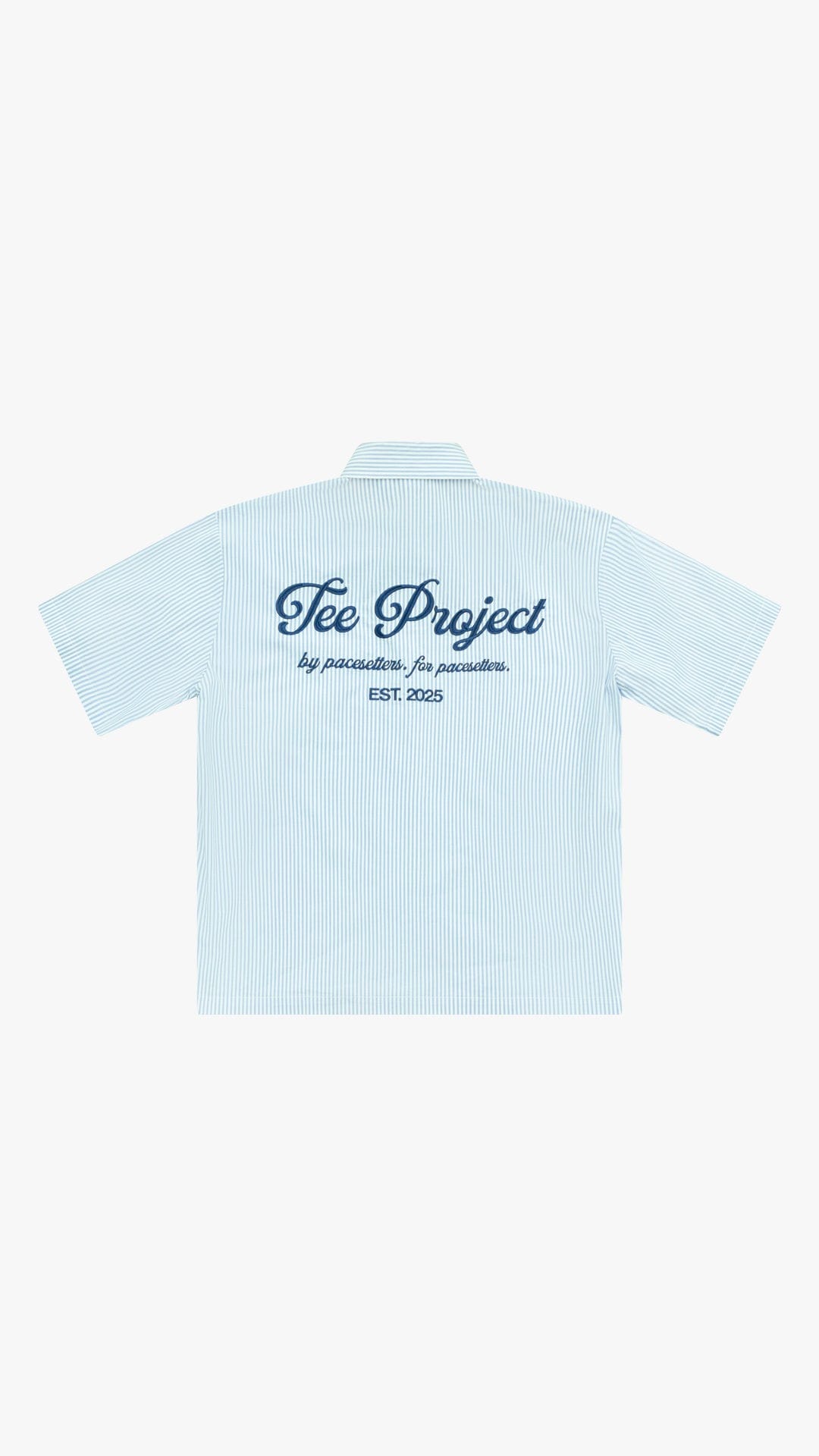 'TURKEY' striped blue shirt