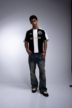 'TURKEY' black and white cotton jersey 3