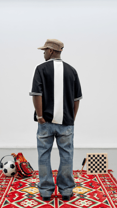 'TURKEY' black and white cotton jersey 5