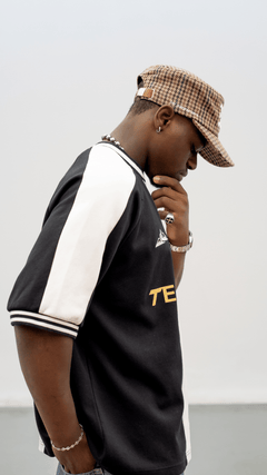 'TURKEY' black and white cotton jersey 8