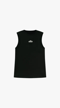 'TURKEY' heavyweight tank top black 1