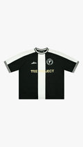 'TURKEY' black and white cotton jersey