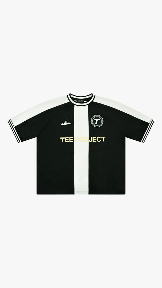 'TURKEY' black and white cotton jersey