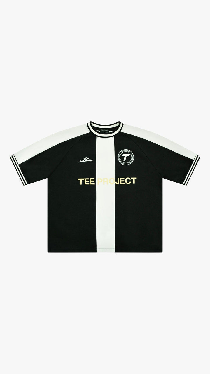 'TURKEY' black and white cotton jersey