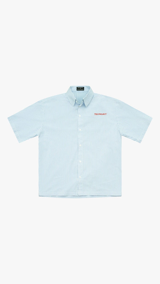 'TURKEY' striped blue shirt