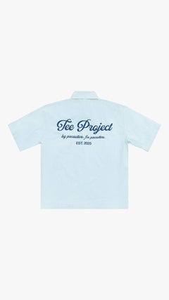 'TURKEY' striped blue shirt 2